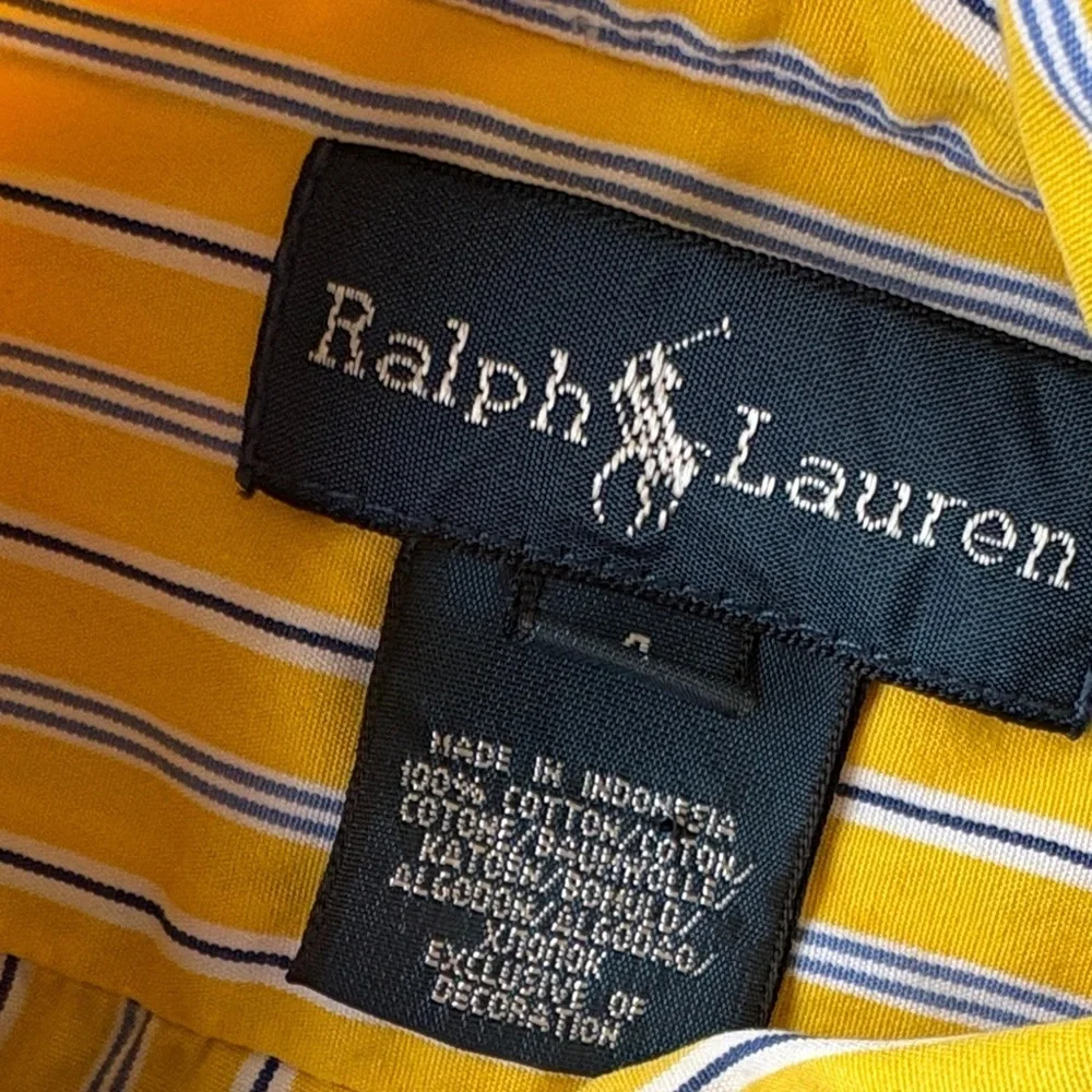Ralph Lauren Boys Striped Shirt size 4